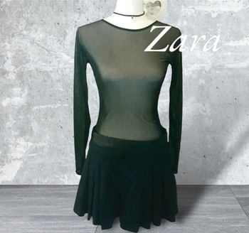 Short noir épais hiver Zara taille M