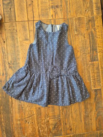 Robe jean à pois 18 mois Orchestra