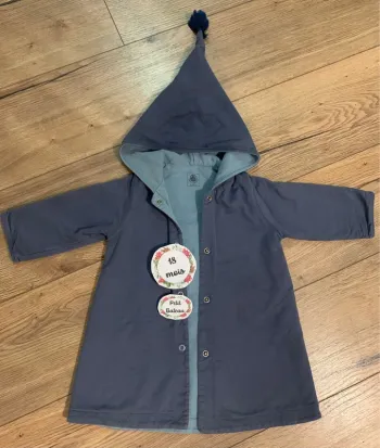 Manteau / Cape Petit bateau 18 mois