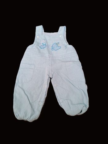 Salopette en coton 12 mois