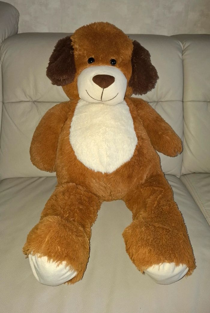 Ours en peluche brun 80 cm - photo numéro 2