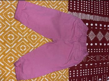 Jean Rose bébé taille haute