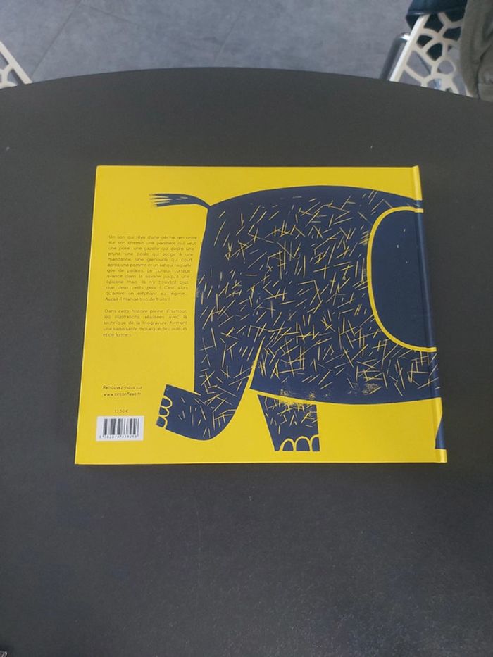 Livre le gros éléphant et le petit pois - photo numéro 2