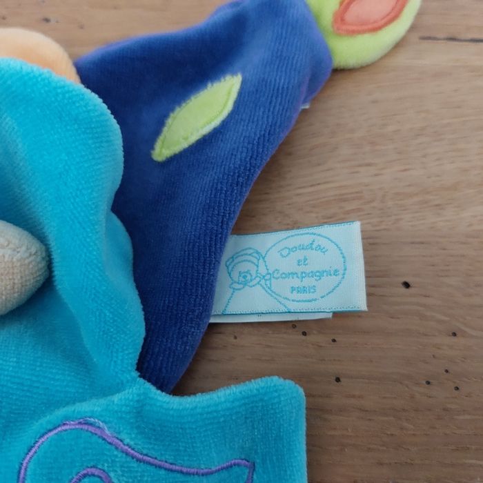 Doudou plat Ours Prince Indidous - doudou & compagnie - photo numéro 6