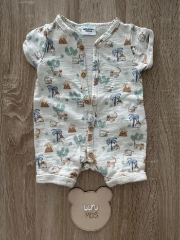 Combi short - Taille 1 mois
