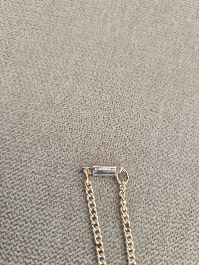 Collier argenté avec pierre transparente - photo numéro 9