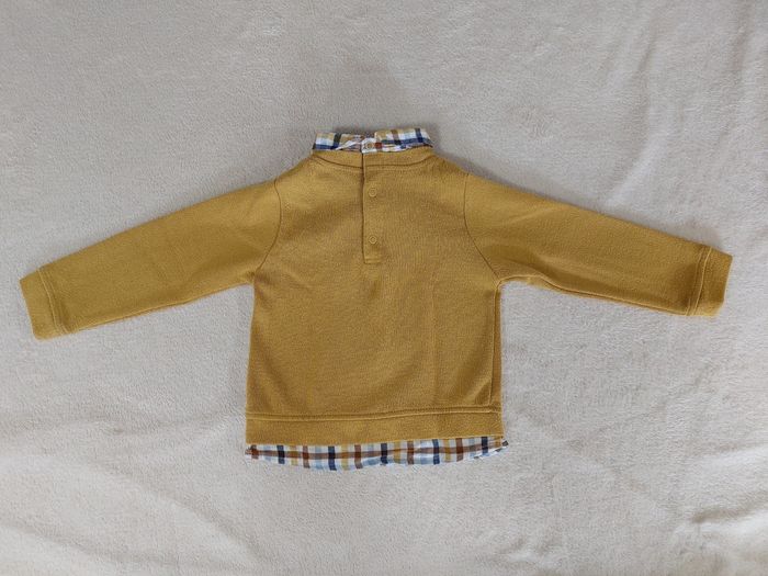 Pull moutarde 23 mois - photo numéro 2