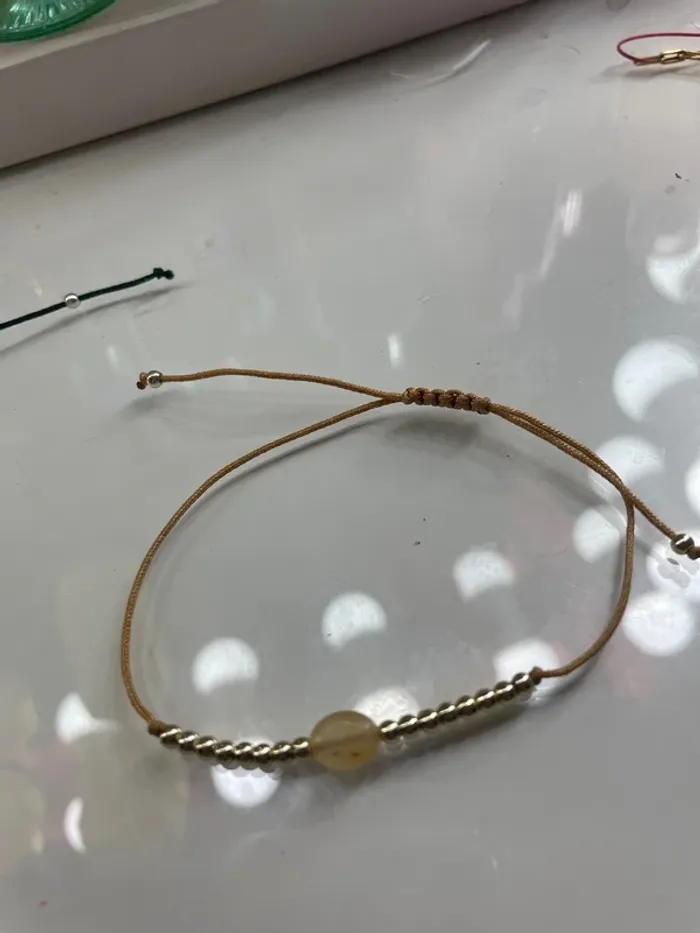Lot 3 bracelets fantaisie fin neufs - photo numéro 4