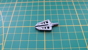 Pince grise n°1 30516880 pièce détachée Playmobil 4821 Fourgon d'intervention de pompier #B54