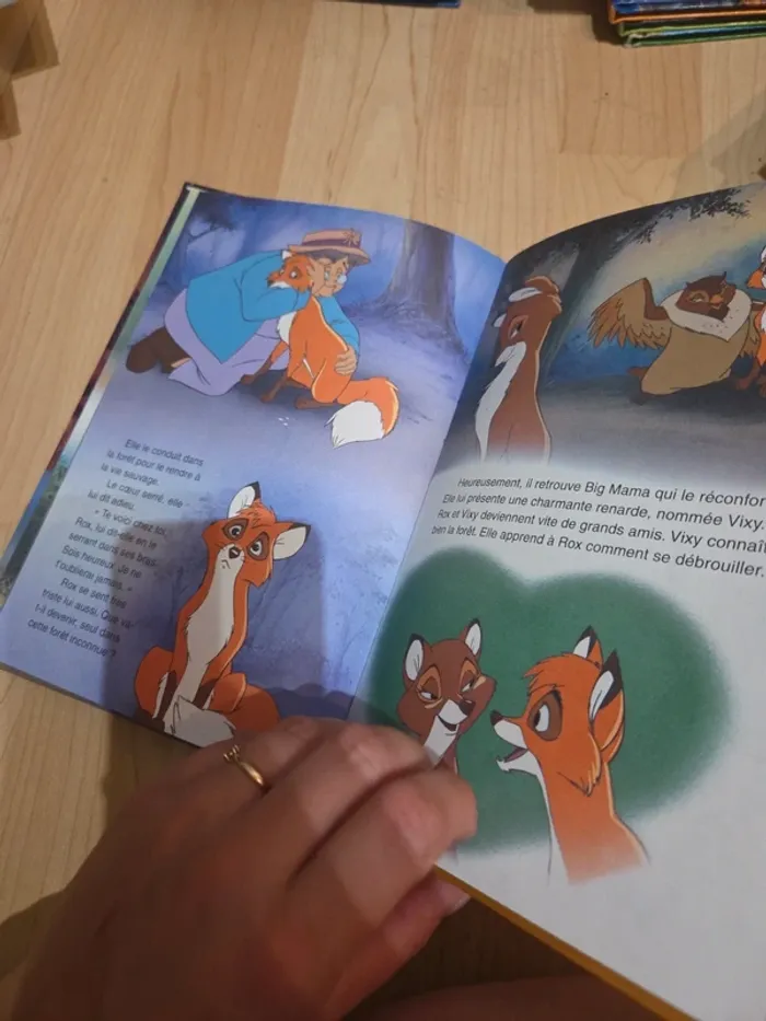 Livre disney rox et rouky - photo numéro 3