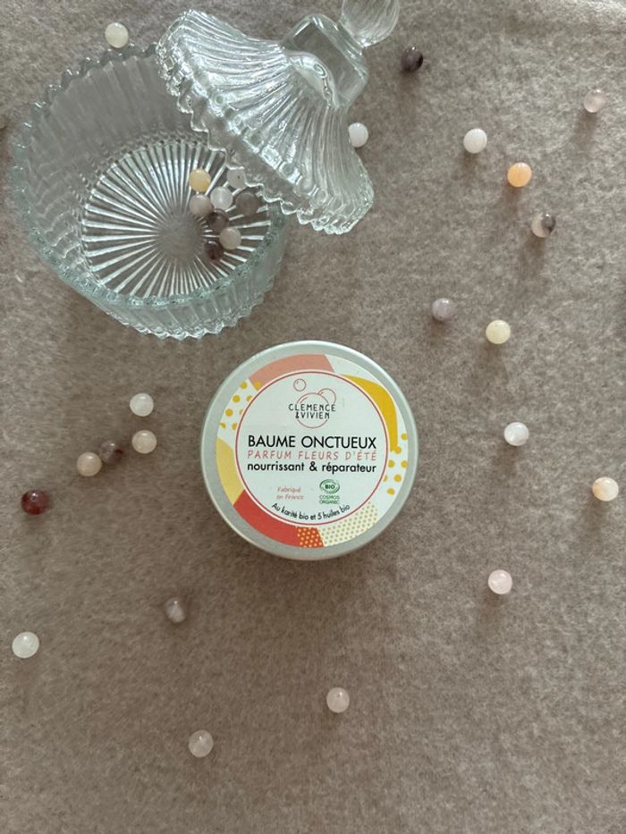 Baume onctueux multi usages fleurs d’été de Clemence et Vivien