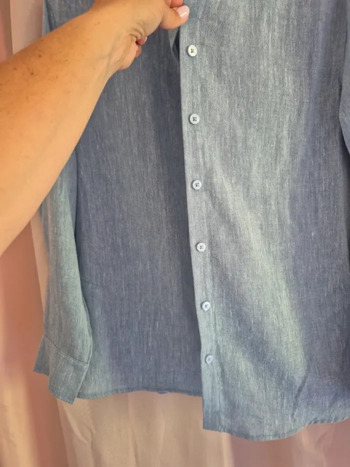 Chemise bleue - photo numéro 6
