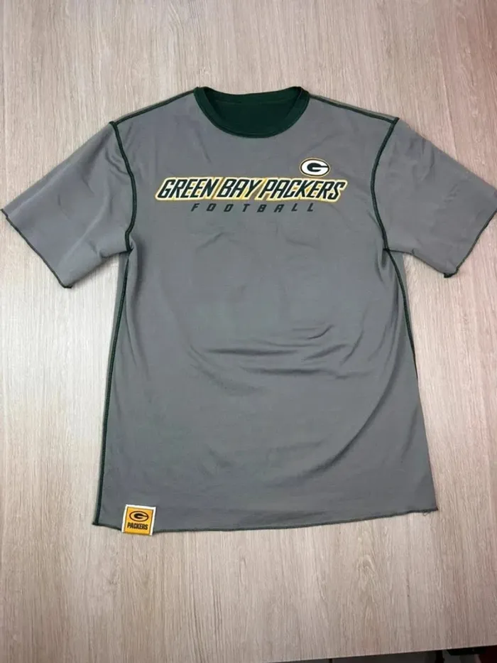 Maillot NFL Green Bay Packers Aaron Rodgers #12 Réversible - Taille M (73x48cm) - photo numéro 9