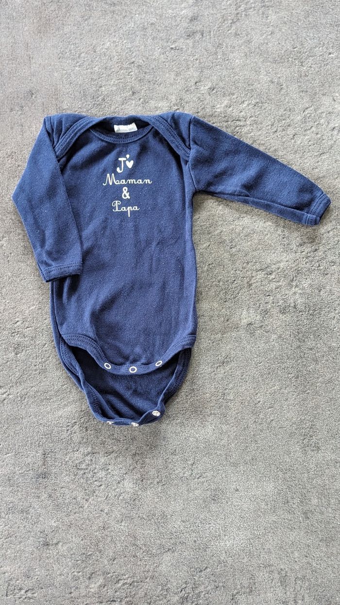 Lot de 7 bodies manches longues 3 mois - photo numéro 4