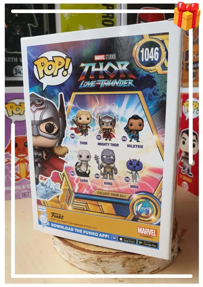 Funko Pop Mighty Thor 1046 Special Edition qui brille dans le noir - photo numéro 4