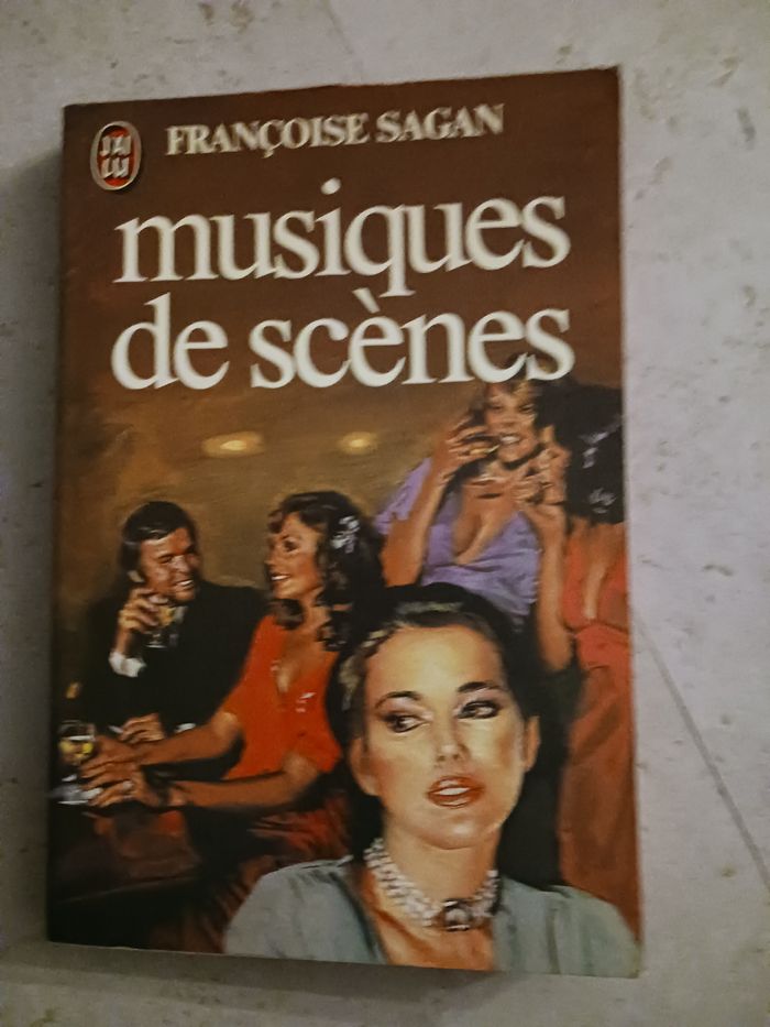 livre musiques de scènes Françoise Sagan