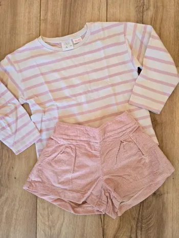 Short Lola Palacios 6 ans Tee shirt Zara 6 ans
