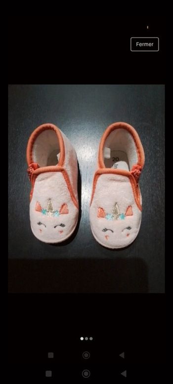 Pantoufles licorne neuve