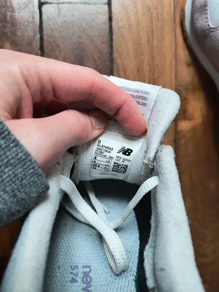 Baskets New Balance 574 pointure 36,5 - photo numéro 9