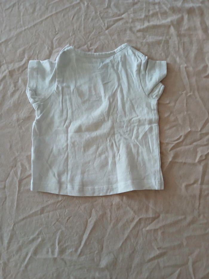 Tee-shirt manches courtes 6 mois - photo numéro 3