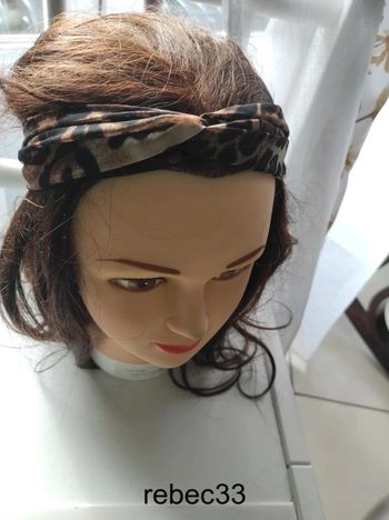 Bandeau imprimé léopard