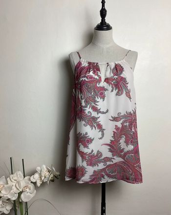 Blouse écrue et rose Caroll 42