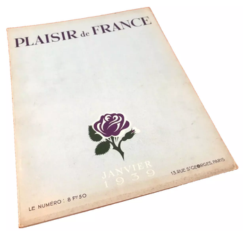 Plaisir de France  Revue mensuelle (Janvier 1939)