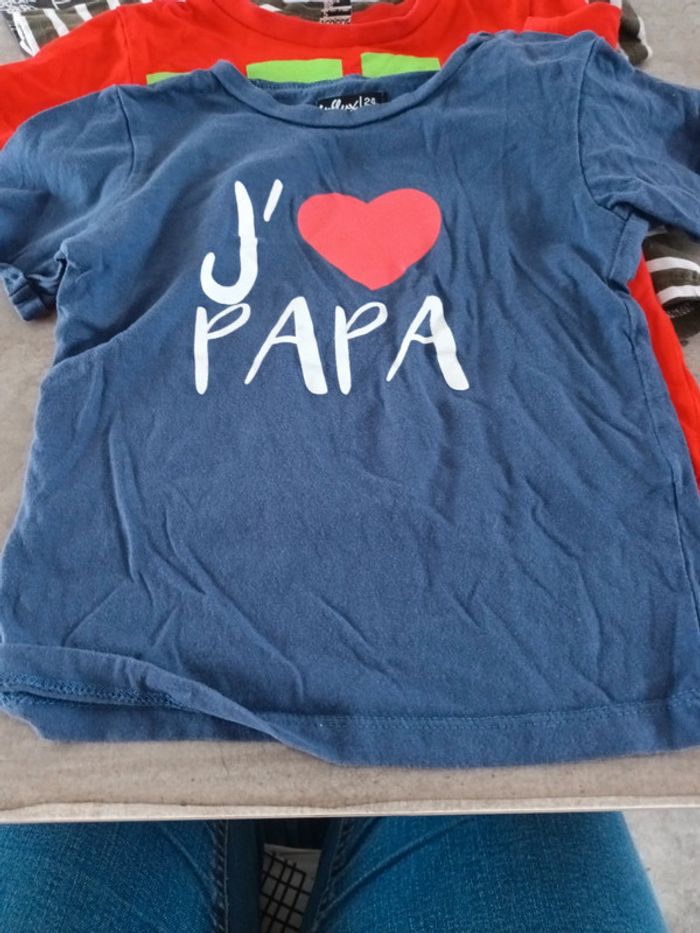 Lot tshirt 24m - photo numéro 2