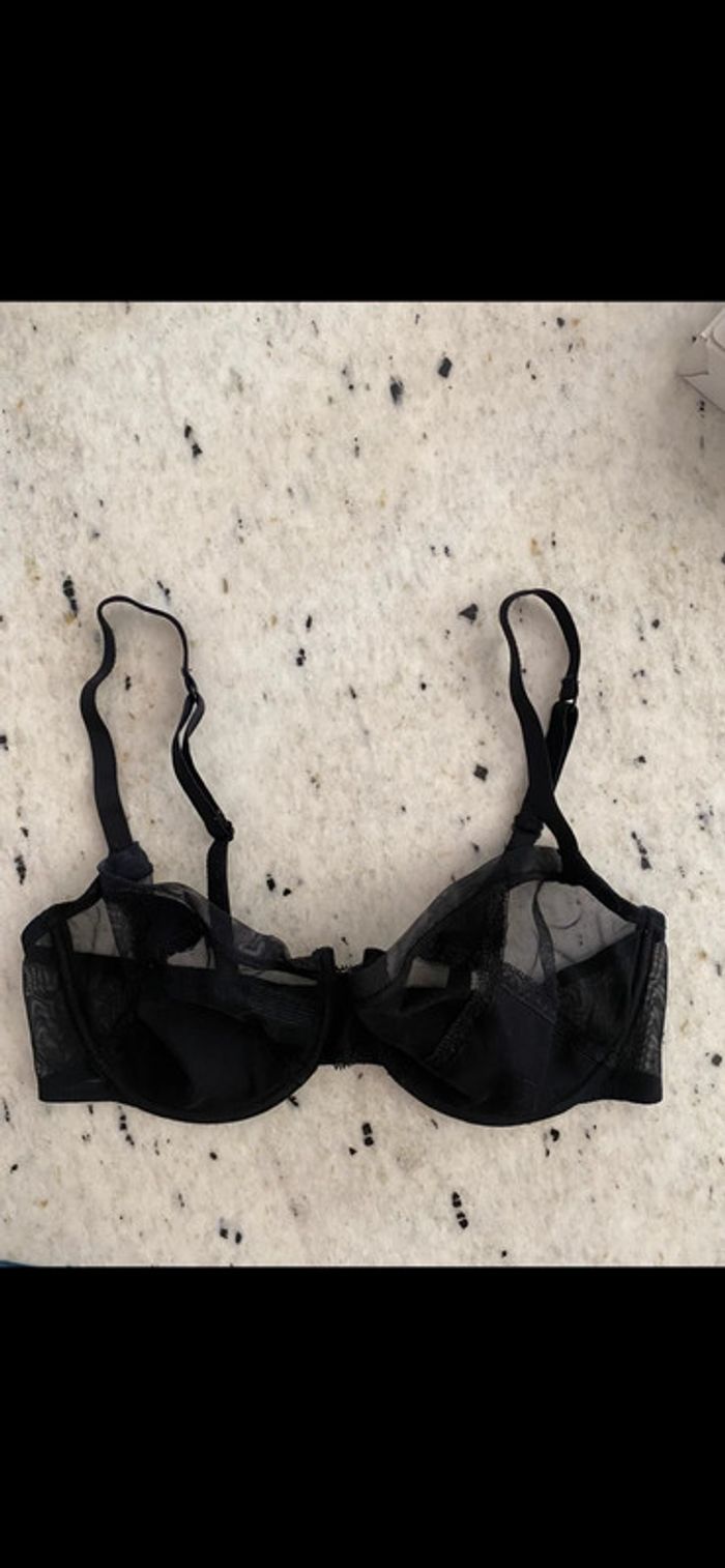 Soutien gorge noir Chantal Thomass 95D Popadelica - photo numéro 5