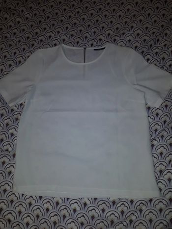 Blouse Kiabi (blanc), L / 40 / 12
