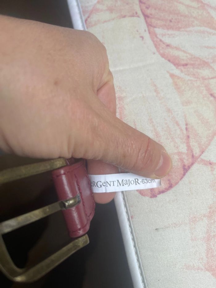 Ceinture sergent Major 63 cm - photo numéro 2