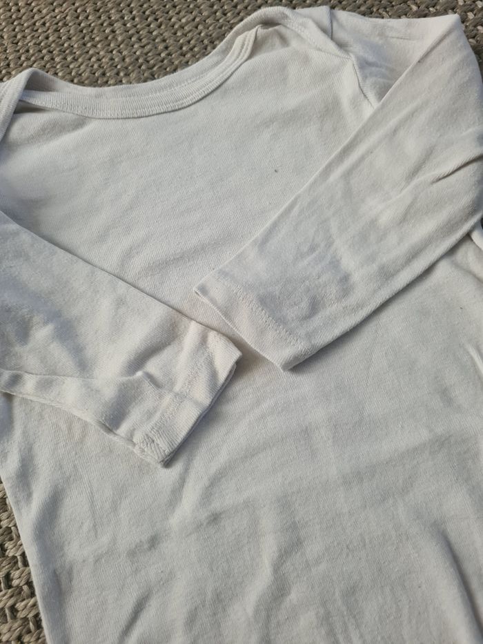 Lot de 3 bodies mixtes manches longues - 24 mois - photo numéro 5