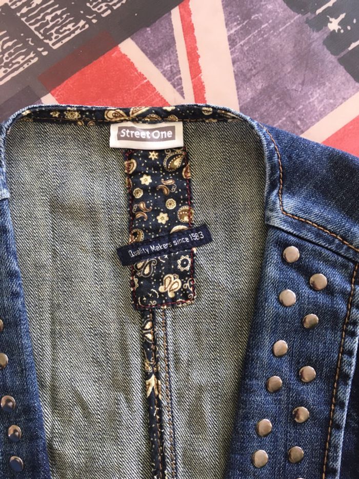 Veste gilet en jean - photo numéro 3