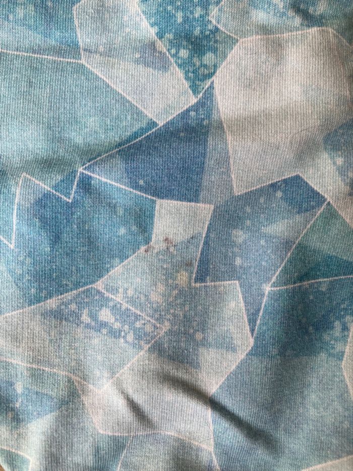 Ensemble assorti 3 pièces bleu chat et paillettes fille - 6 mois - photo numéro 8