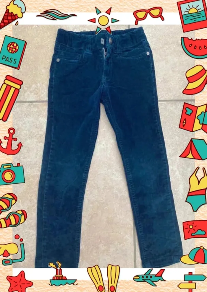 Pantalon bleu Orchestra 4 ans