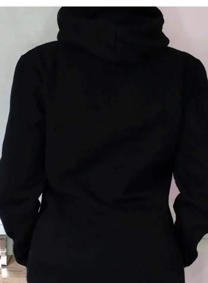 Hoodie  Noir  Polaire - Champion  -  XS  - Excellent état - photo numéro 4