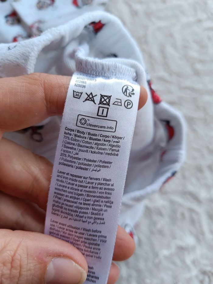 Pyjama velours 2 pièces Garçon 18 mois Mickey père noël Disney - photo numéro 13