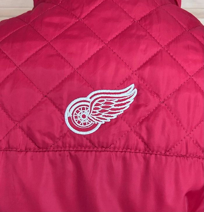 Veste rouge NHL red wings de détroit avec ceinture - photo numéro 9