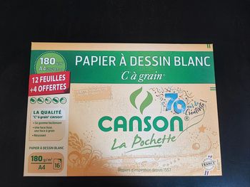 Pochette 16 feuilles Canson