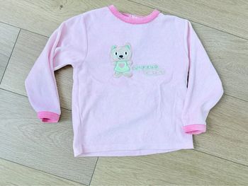 Haut de pyjama rose en 5ans