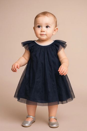 Robe de soirée bleu H&M
