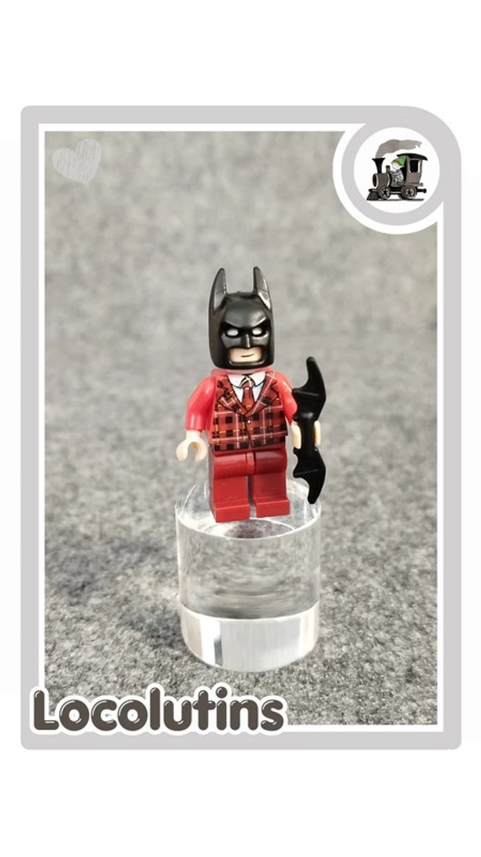 🚂 Figurine Batman en pyjama rouge