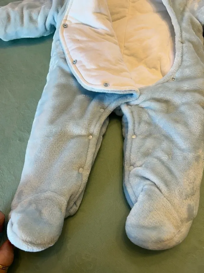 Combinaison doudou bébé garçon - 9 mois - photo numéro 5