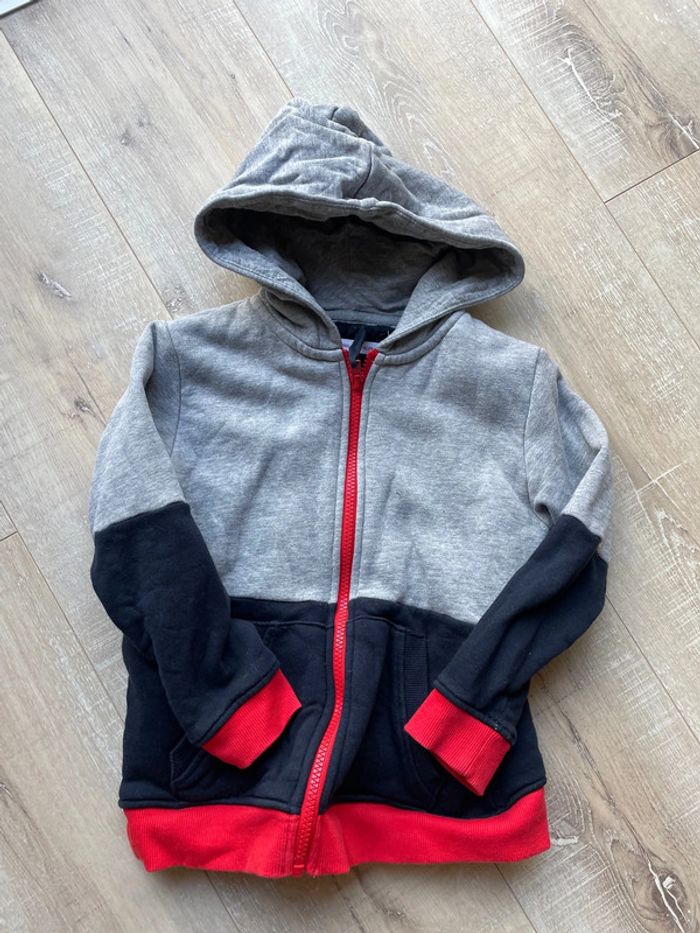 Sweat zippé chaud Monoprix 6 ans