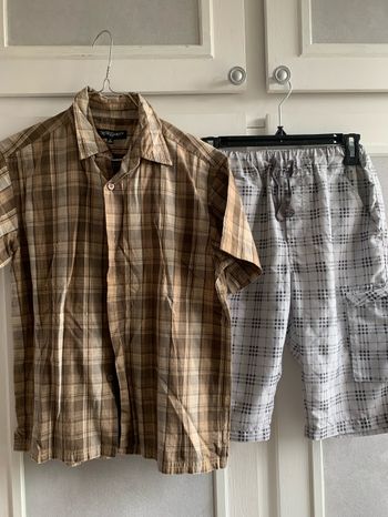 Lot chemise et bermuda 12 ans