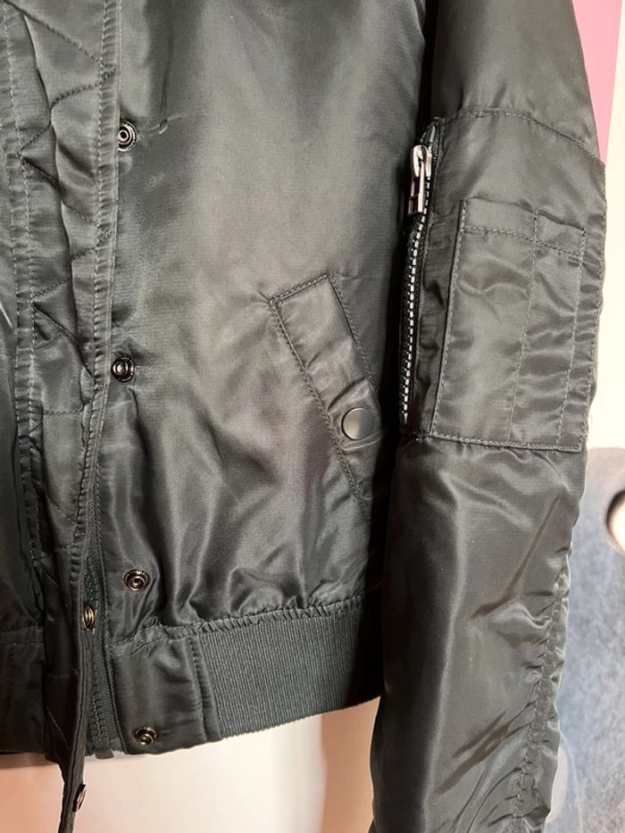 Blouson noir fille XS pimkie - photo numéro 4