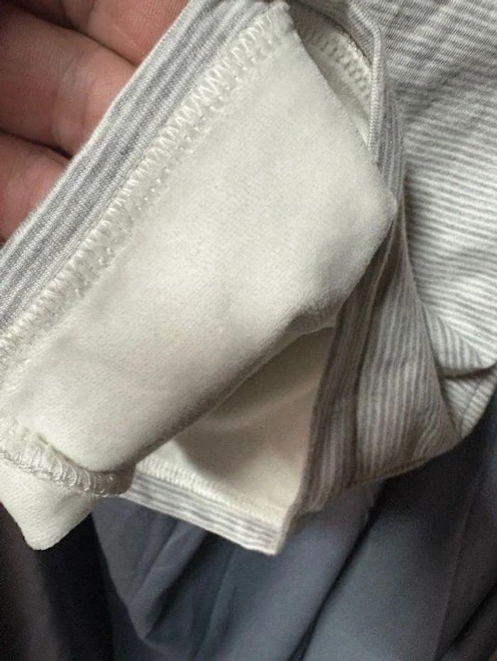 Les Rêves d‘Anaϊs sweat bébé 56 cm rayé gris - photo numéro 7