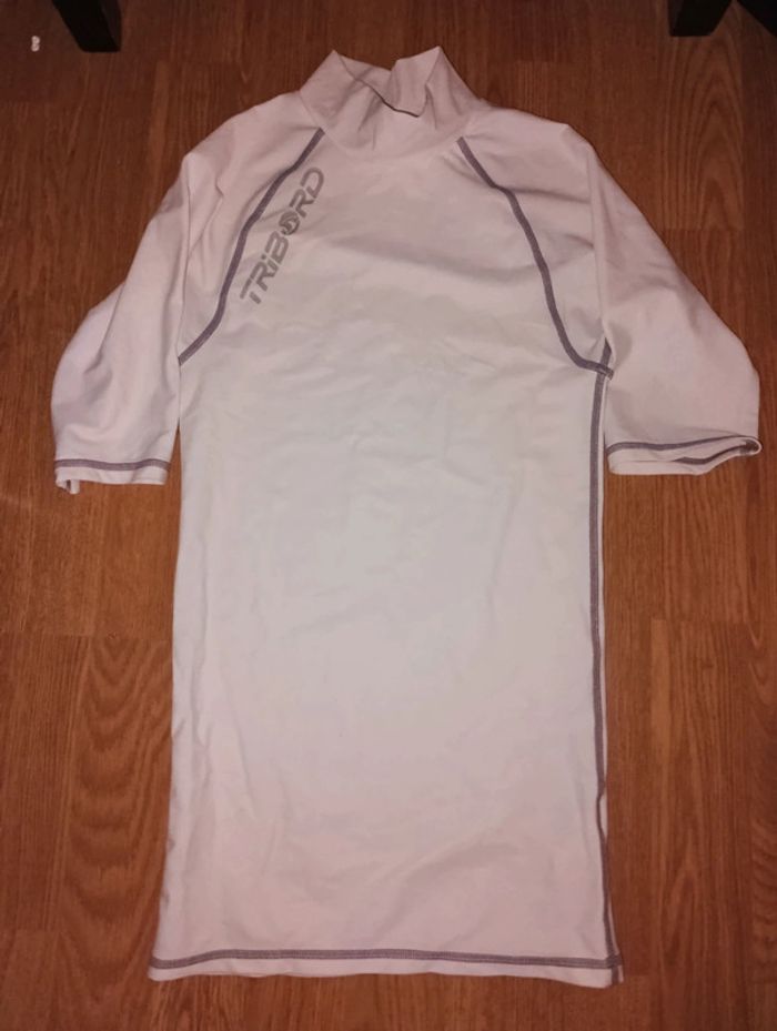Tee-shirt UV enfant mixte taille XS marque tribord