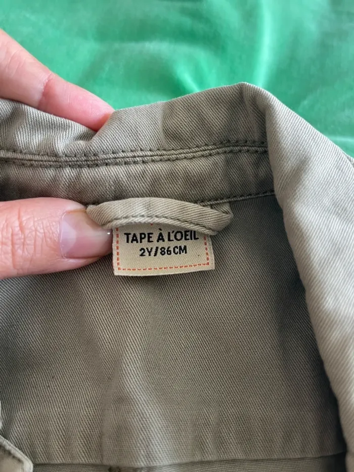 Veste tape à l’œil fille - 2 ans - photo numéro 7