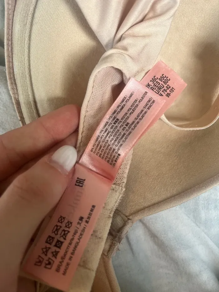 Soutien-gorge Hunkemöller nude Taille 95C - photo numéro 4